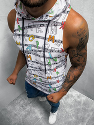 Майка чоловіча Бiла OZONEE O/BL312Z