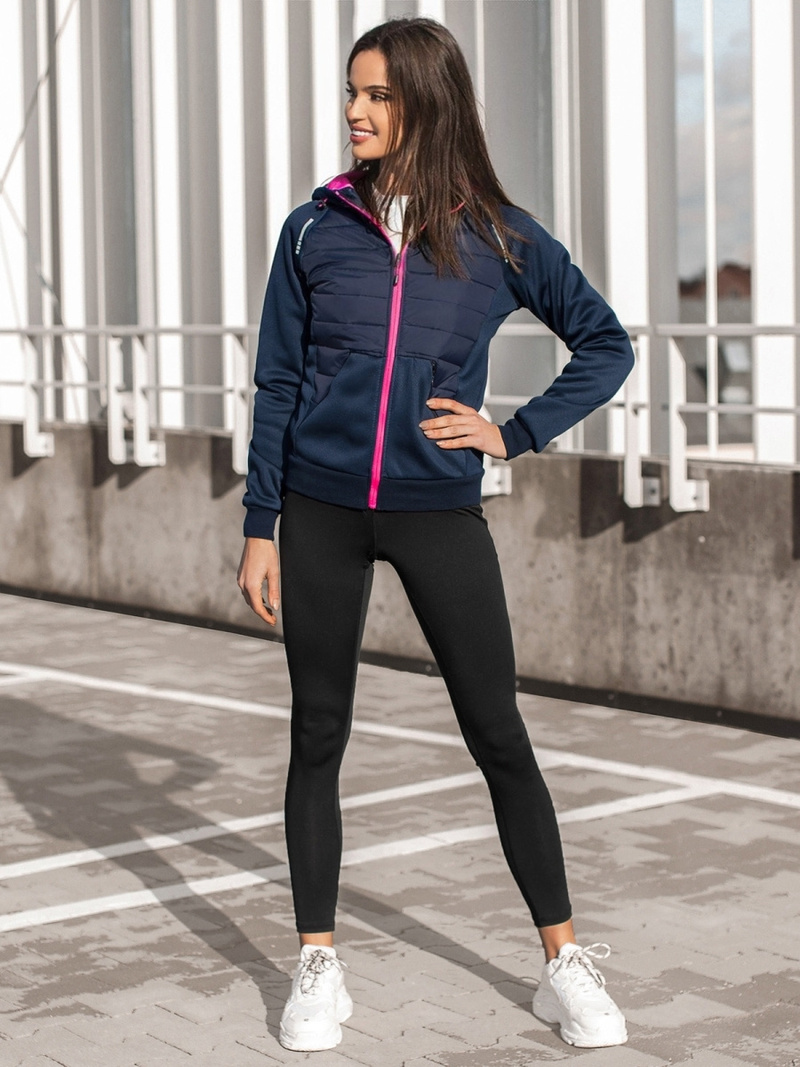 Kurtka damska granatowa OZONEE JS/KSW4009Z