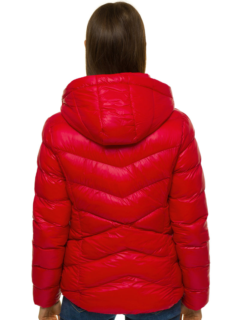 Куртка жіноча Червона OZONEE JS/M23066/1
