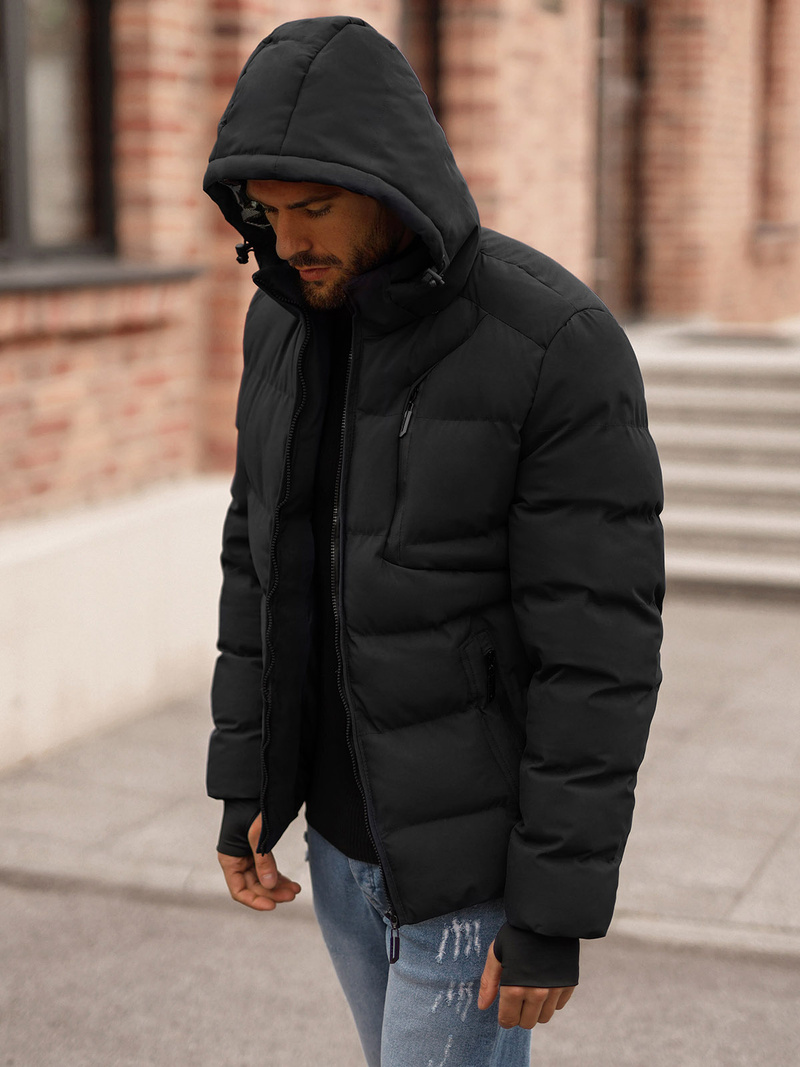 Куртка Чоловіча Чорна OZONEE JS/5M756/392Z