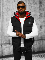 Безрукавка чоловіча чорна OZONEE JS/84M3027/392