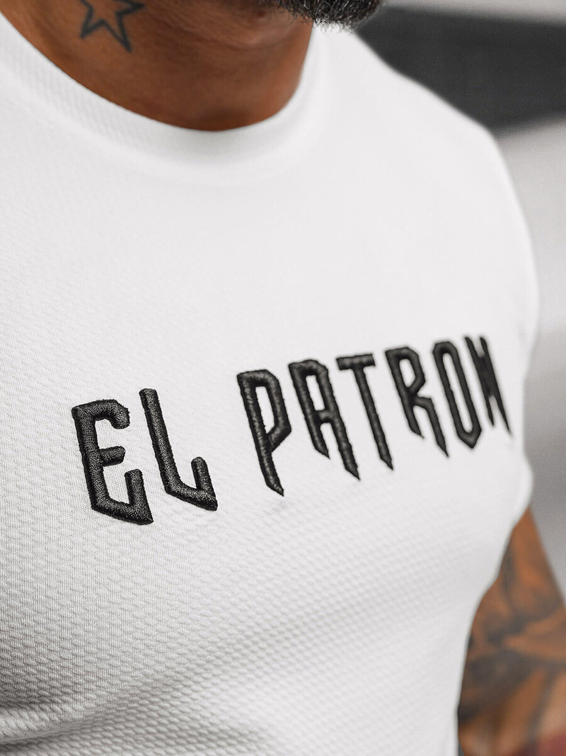 Футболка чоловіча Бiлий OZONEE O/T7283