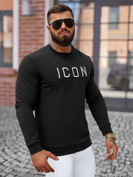 Bluza męska czarna OZONEE O/D7394Z