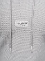 Bluza z kapturem męska szara OZONEE O/TB2216