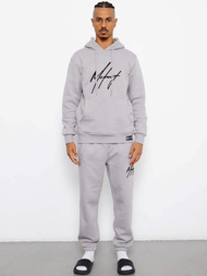 Komplet dresowy męski oversize szary OZONEE MACH/M3282