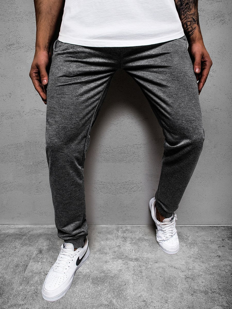 Штани спортивні чоловічі графіт OZONEE JS/JLB01Z