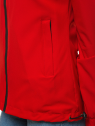 Kurtka przejściowa damska czerwona OZONEE JS/HH036/5