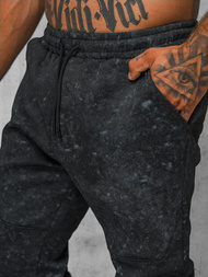 Komplet dresowy męski czarny OZONEE JS/27C6503/3