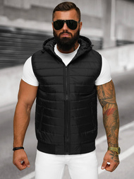 Безрукавка чоловіча Чорна OZONEE JS/MY88Z