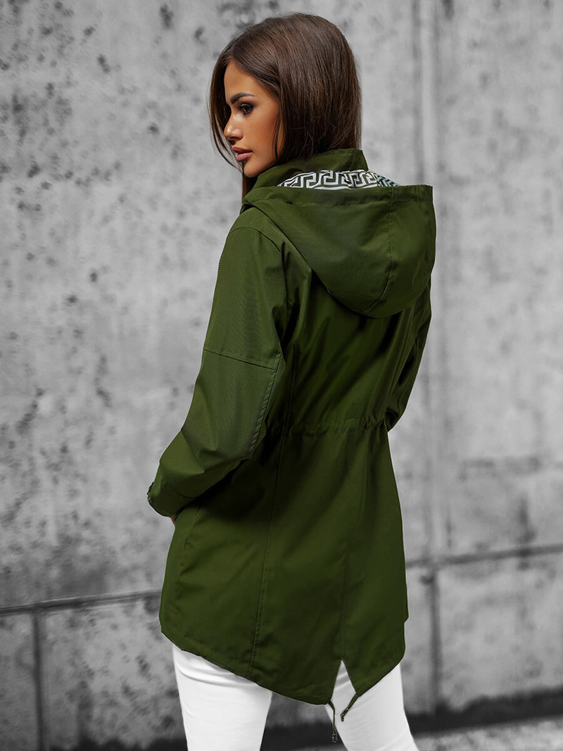 Куртка жіноча Зелена OZONEE JS/16M9068/136