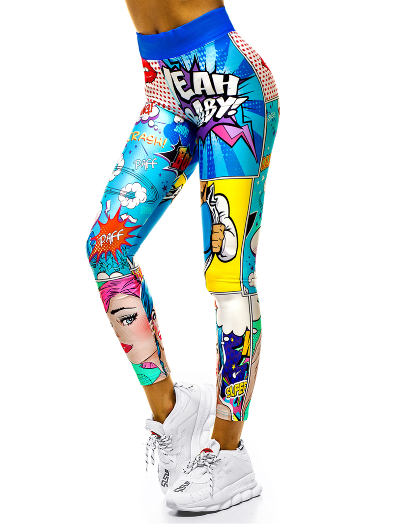 Legginsy damskie kolorowe OZONEE O/20936