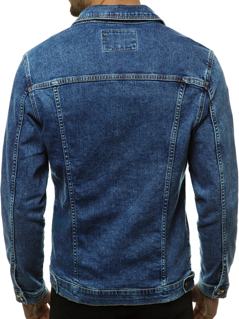 Kurtka męska jeans niebieska OZONEE BN/6076