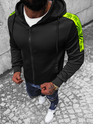 Толстовка чоловіча Чорна OZONEE JS/B8120