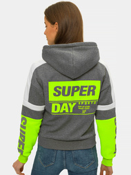 Жіноча Толстовка Графітова OZONEE JS/B26029