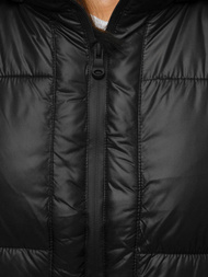 Kurtka zimowa damska czarna OZONEE O/M1552/1