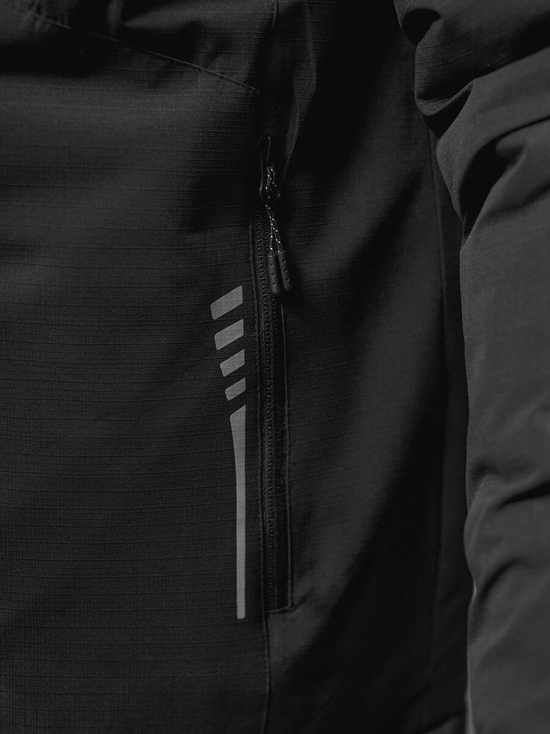 Kurtka męska zimowa czarna OZONEE JS/22M321/392