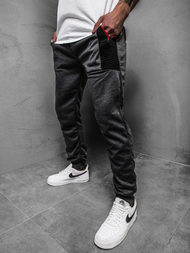 Spodnie dresowe męskie grafitowe OZONEE JS/JZ11020Z