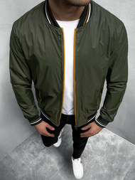 Kurtka przejściowa męska bomberka khaki OZONEE N/6708