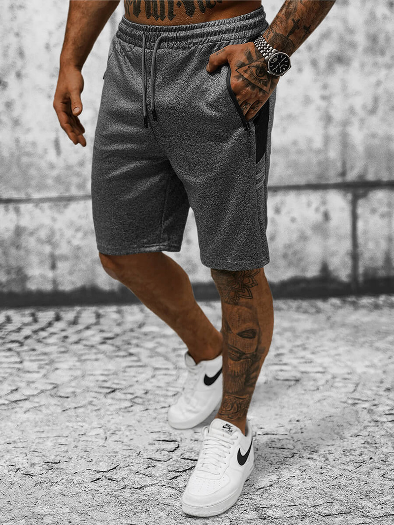 Шорти чоловічі Графітові OZONEE JS/8K280