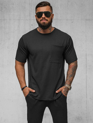 T-shirt męski czarny OZONEE O/Y960T