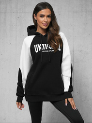 Толстовка чорна OZONEE O/SWE23027