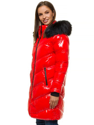 Куртка жіноча Червона OZONEE JS/M23069/1