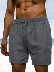 Spodenki kąpielowe męskie grafitowe OZONEE O/YW07001/3Z