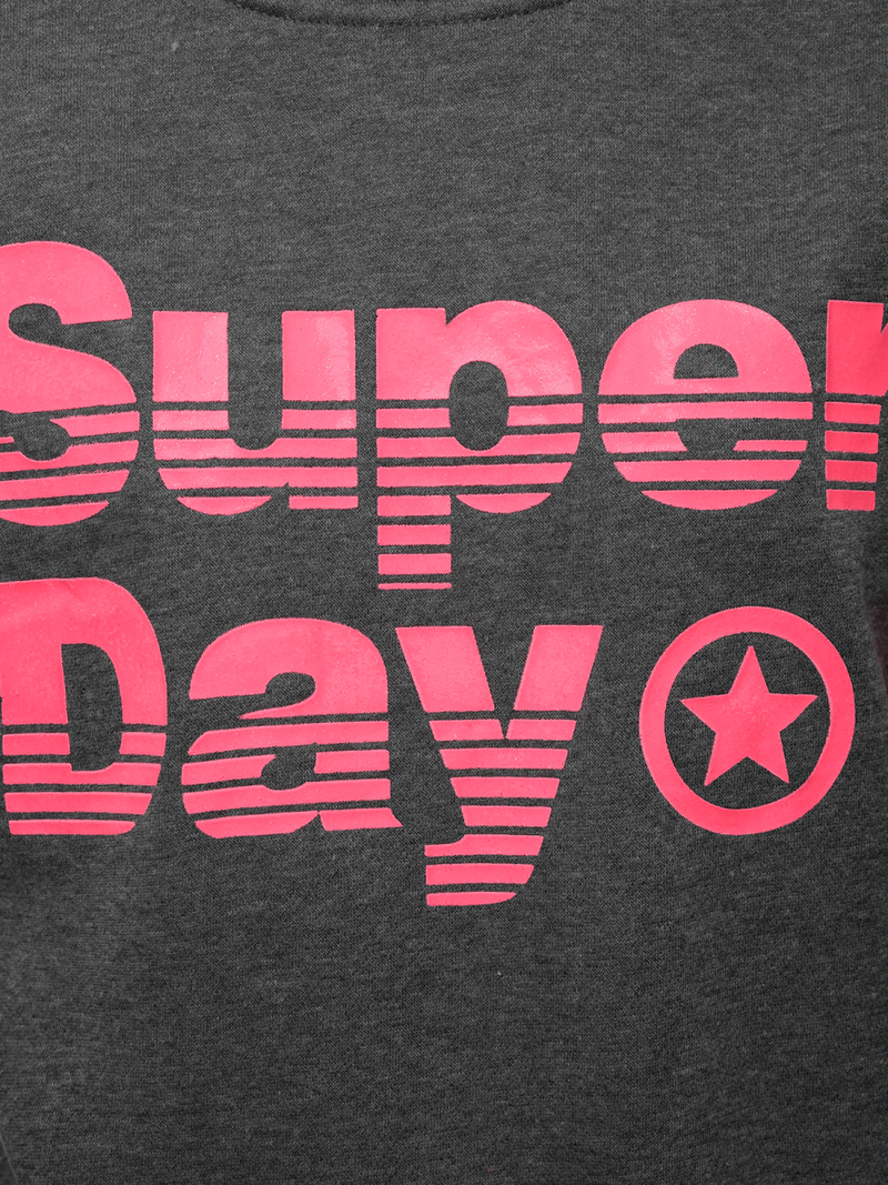 Bluza damska grafitowa OZONEE JS/KSW1011