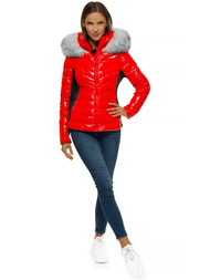 Куртка жіноча Червона OZONEE O/DK059/4