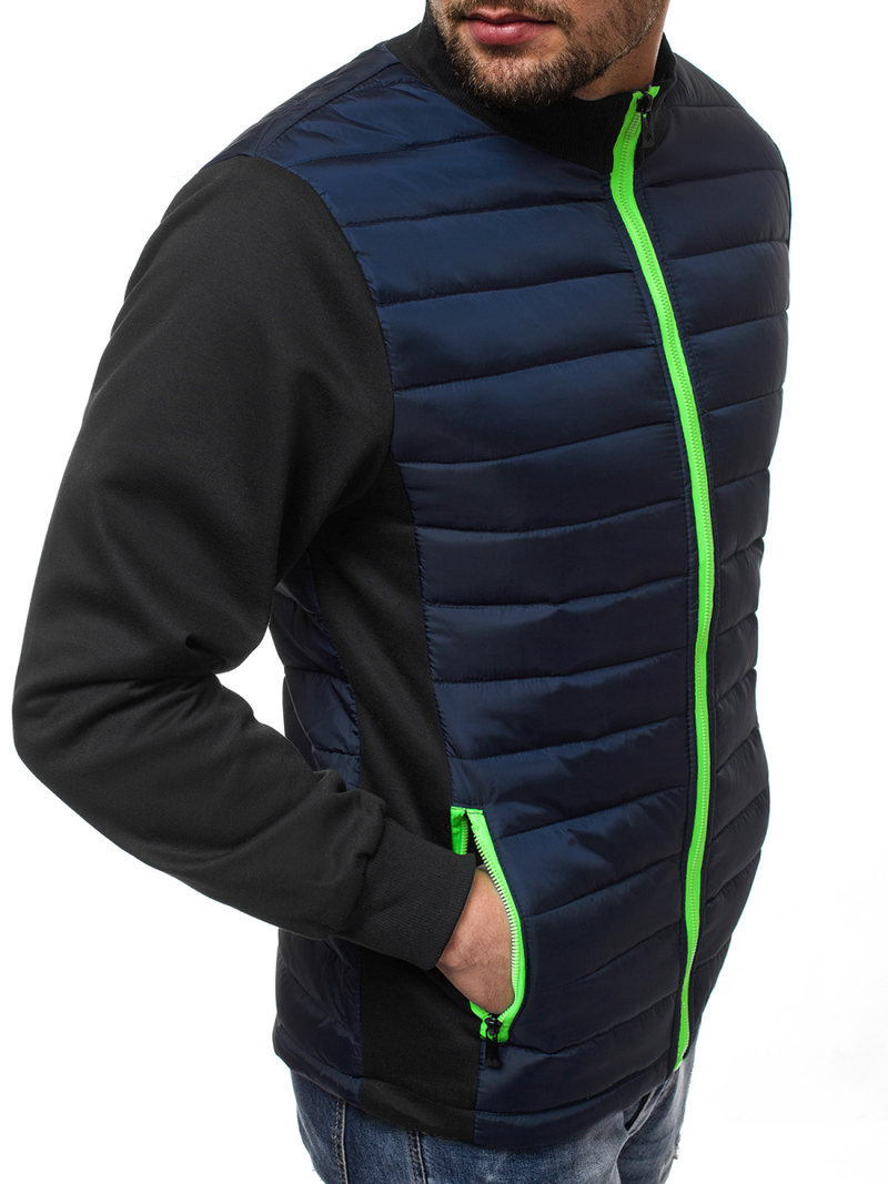 Куртка чоловіча Темно-Синя OZONEE JS/TY16