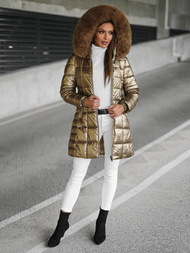 Куртка жіноча золото OZONEE JS/16M9120/403Z