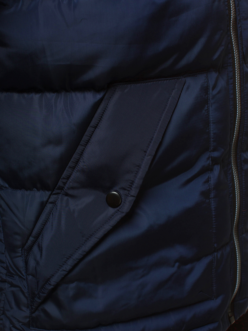 Kurtka męska zimowa granatowa OZONEE JB/JP1181