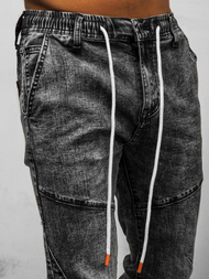 Штани чоловічі джоггери Графітові OZONEE DR/TF084