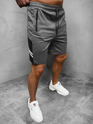 Spodenki dresowe męskie grafitowe OZONEE JS/68022