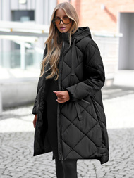 Куртка жіноча чорна OZONEE JS/5M3168/392Z