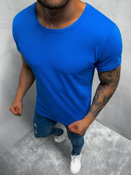T-Shirt męski niebieski OZONEE O/1208Z
