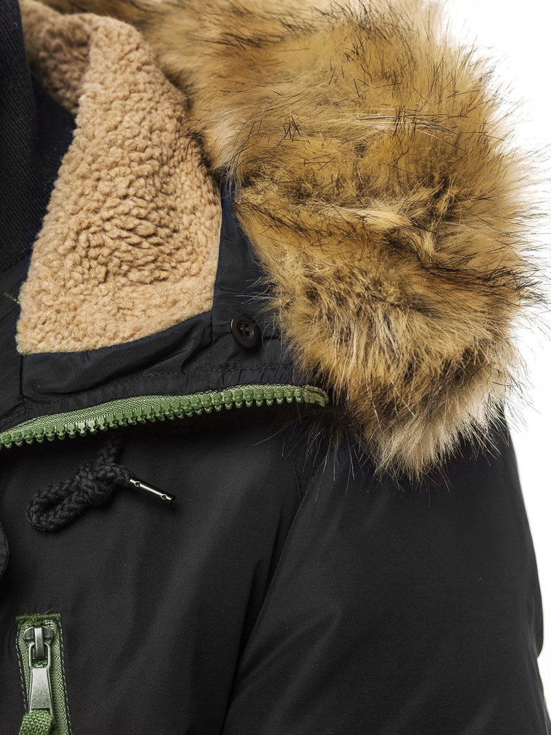 Куртка чоловіча Чорна OZONEE JB/X1045KZ