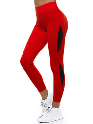 Legginsy damskie czerwone OZONEE JS/YW89002/5