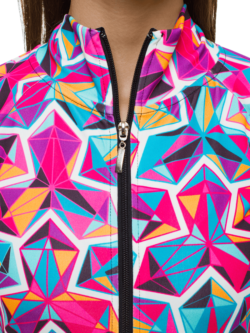 Komplet sportowy trzyczęściowy damski kolorowy OZONEE O/MS01