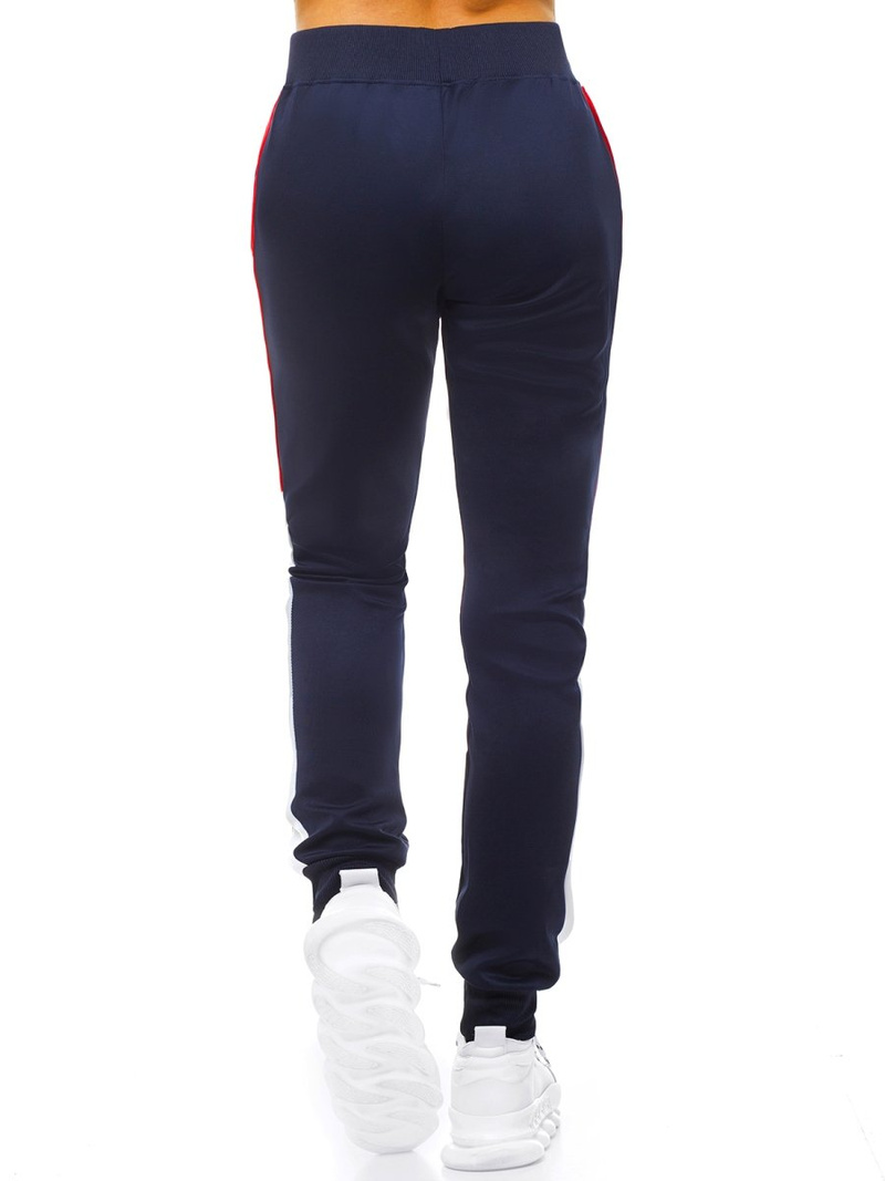 Spodnie dresowe damskie ciemno-granatowe OZONEE JS/JK88127/25