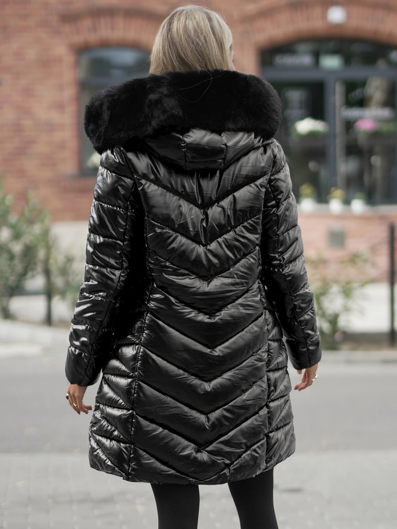 Куртка жіноча чорний OZONEE JS/16M9100/392Z