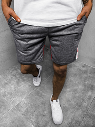 Spodenki męskie grafitowe OZONEE JS/KS2501Z