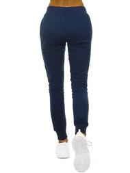 Spodnie dresowe damskie granatowe OZONEE JS/68K20001JS/25