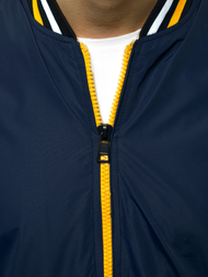 Kurtka bomberka męska granatowa OZONEE N/6195