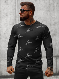 Bluza męska czarna OZONEE O/D7401