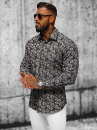 Koszula męska kolorowa OZONEE O/V68