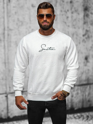 Bluza męska biała OZONEE JS/3B576