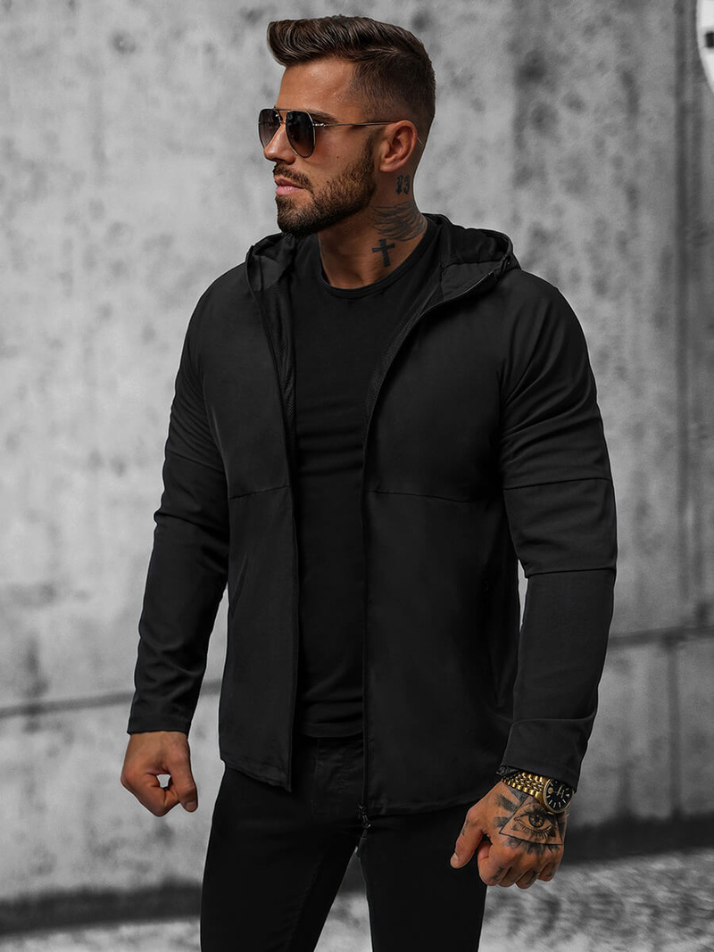 Куртка чоловіча Чорна OZONEE JS/HM144/1