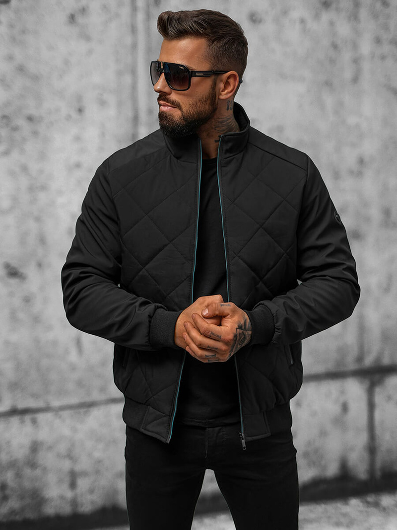 Куртка чоловіча Чорна OZONEE JS/84M3022/392