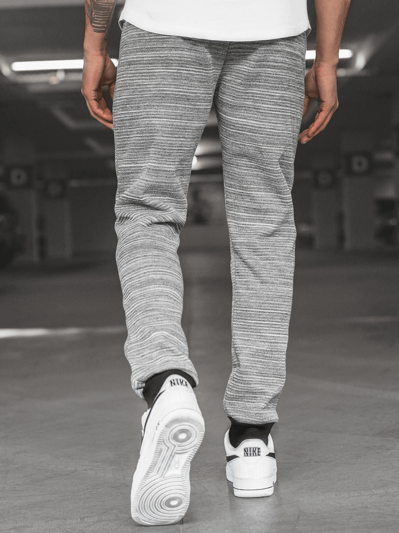 Spodnie dresowe męskie szare OZONEE JS/K60010